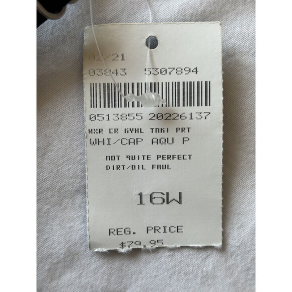 Lands End Womens 16 W Wrap Front Swim Top Black Solid Tummy Control Tankini - Picture 8 of 10